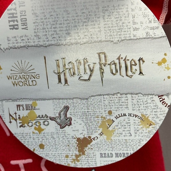 Carter's Cap Sleeve Harry Potter Theme 2-piece Romper Set - Red Grey - 0-3 mo - Picture 10 of 10